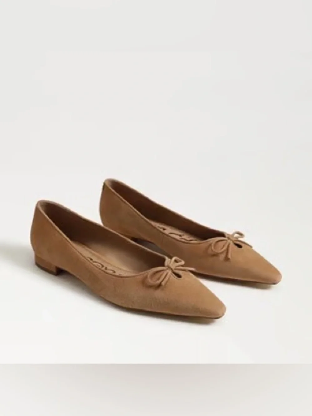 NEW Sam Edelman Esmira Pointed Toe Ballet Flat in TAN size 7